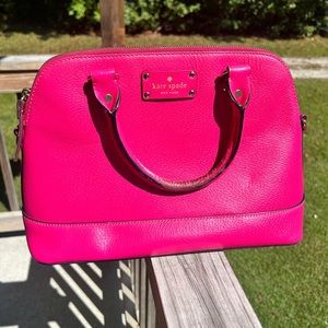 Pink Kate Spade handbag